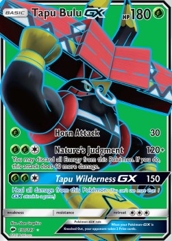 Tapu Bulu GX - Burning Shadows (Ultra Rare) [BUS-130]