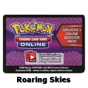 Online Code Card (Booster) - Roaring Skies (Online Code Card)