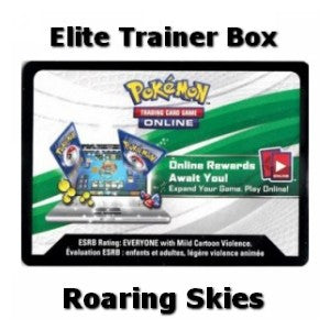Online Code Card (Elite Trainer Box) - Roaring Skies (Online Code Card)