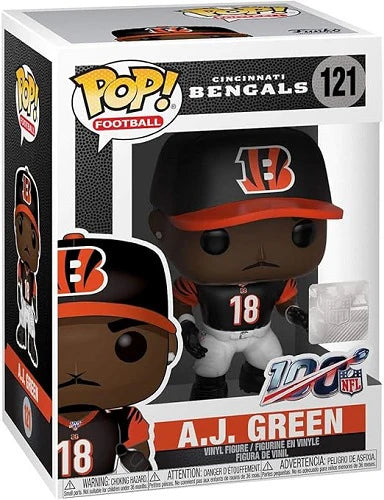 A.J. Green #121 Funko POP NFL Vinyl Figure - Official Funko POP! Collectible
