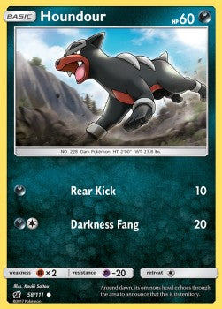 Houndour - Crimson Invasion (Common) [CIN-58]