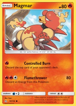 Magmar - Ultra Prism (Common) [UPR-18]