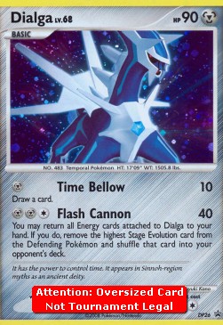 Dialga Lv.68 - DP Black Star Promos (Oversized) [DPPR-26]