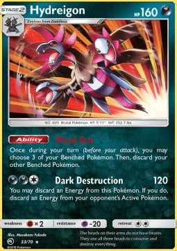 Hydreigon - Dragon Majesty (Holo Rare) [DRM-33]