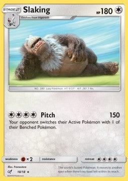 Slaking - Detective Pikachu (Rare) [DET-18]