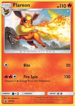 Flareon - SM Black Star Promos (Promo) [SM-186]