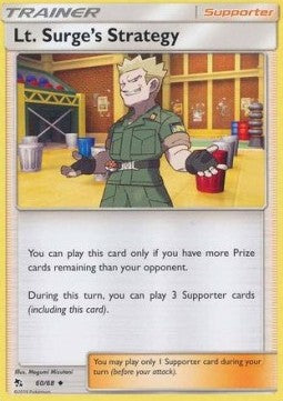 Lt. Surge's Strategy