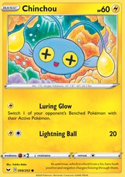 Chinchou - Sword & Shield (Common) [SSH-68]