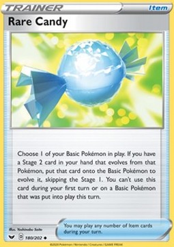 Rare Candy - Sword & Shield (Uncommon) [SSH-180]