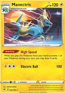 Manectric - Vivid Voltage (Rare) [VIV-52]