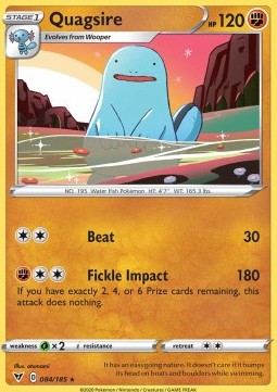 Quagsire - Vivid Voltage (Rare) [VIV-84]