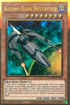 Kozmo Dark Destroyer - Maximum Gold (Premium Gold Rare) [MAGO-014]