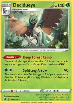 Decidueye - Shining Fates (Holo Rare) [SHF-8]