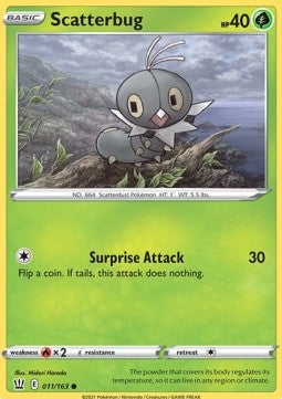 Scatterbug - Battle Styles (Common) [BST-11]