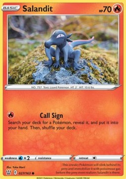 Salandit - Battle Styles (Common) [BST-27]
