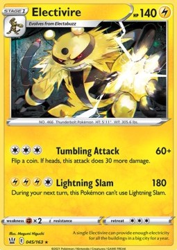Electivire - Battle Styles (Rare) [BST-45]