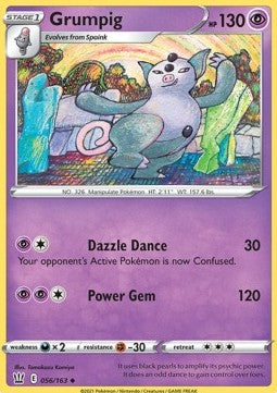 Grumpig - Battle Styles (Uncommon) [BST-56]