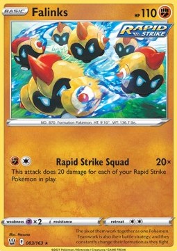 Falinks - Battle Styles (Rare) [BST-83]