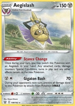 Aegislash - Battle Styles (Rare) [BST-108]