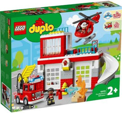 LEGO DUPLO Brandweerkazerne & Helikopter - 10970