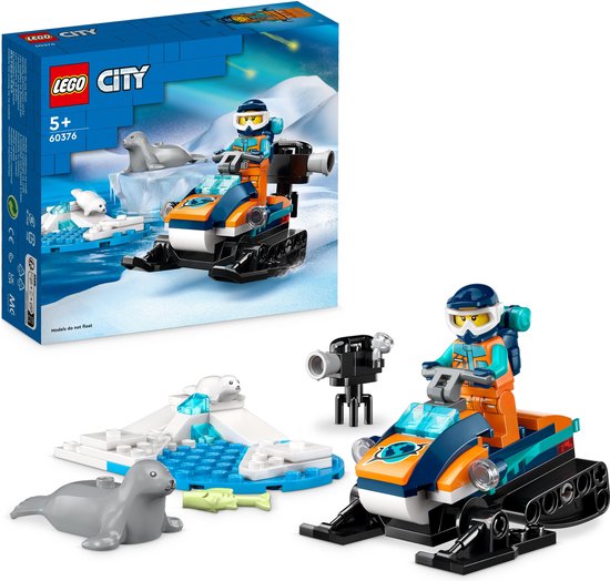 LEGO City Sneeuwscooter voor Poolonderzoek Modelbouwpakket - 60376