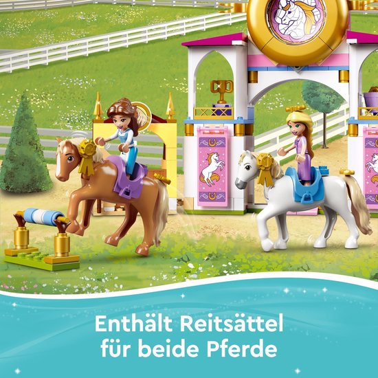 LEGO Disney Belle en Rapunzel's koninklijke paardenstal - 43195