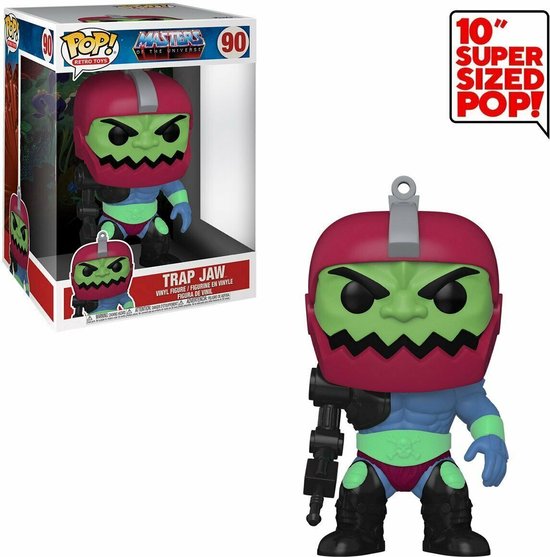 Funko Masters Of The Universe Verzamelfiguur Super Sized Jumbo POP! Trapjaw 25 cm Multicolours (DAMADGED BOX)