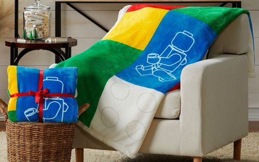 Gear 5007622 - Bedding, Fleece Blanket Polyester - VIP, Multicolored