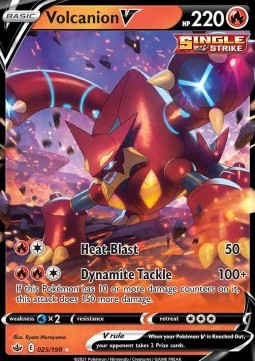 Volcanion V - Chilling Reign (Ultra Rare) [CRE-025]