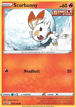 Scorbunny - Chilling Reign (Common) [CRE-026]