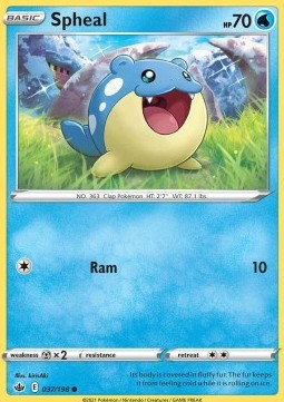 Spheal - Chilling Reign (Common) [CRE-037]