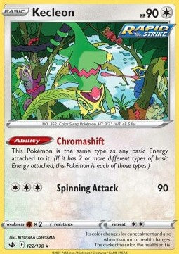 Kecleon - Chilling Reign (Rare) [CRE-122]