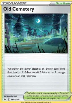 Old Cemetery - Chilling Reign (Uncommon) [CRE-147]