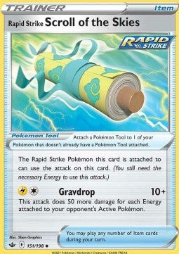 Rapid Strike Scroll of the Skies - Chilling Reign (Uncommon) [CRE-151]