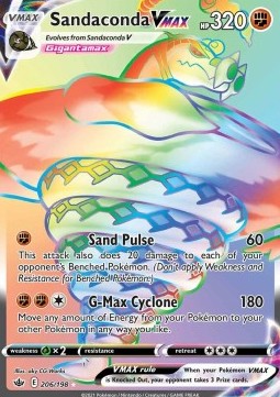 Sandaconda VMAX - Chilling Reign (Secret Rare) [CRE-206]