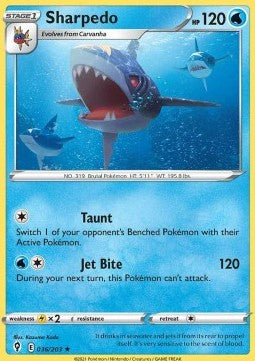 Sharpedo - Evolving Skies (Rare) [EVS-036]