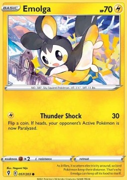 Emolga - Evolving Skies (Common) [EVS-057]