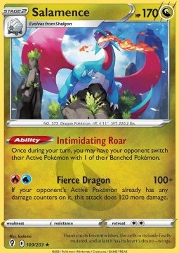 Salamence - Evolving Skies (Holo Rare) [EVS-109]