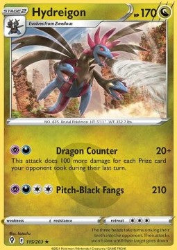 Hydreigon - Evolving Skies (Holo Rare) [EVS-115]