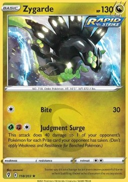 Zygarde - Evolving Skies (Holo Rare) [EVS-118]
