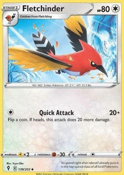 Fletchinder - Evolving Skies (Uncommon) [EVS-139]