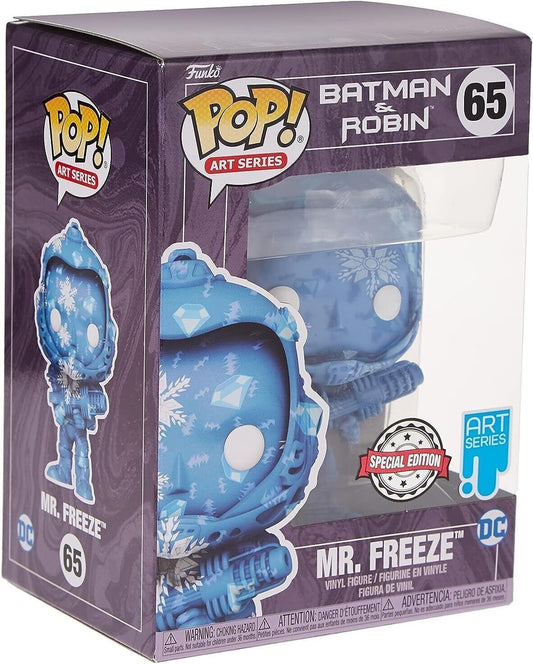 Funko Pop Art Series DC Batman & Robin Mr. Freeze #65 Vinyl Figure