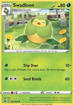 Swadloon - Fusion Strike (Uncommon) [FST-010]
