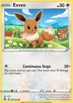 Eevee - Fusion Strike (Common) [FST-205]