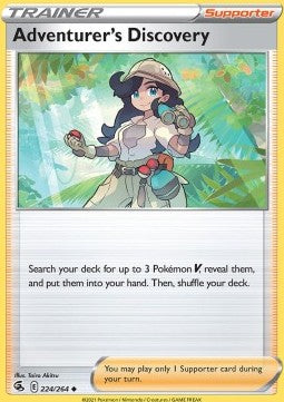 Adventurer's Discovery - Fusion Strike (Uncommon) [FST-224]