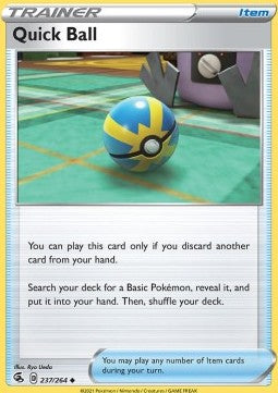 Quick Ball - Fusion Strike (Uncommon) [FST-237]
