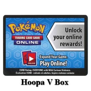 Online Code Card (Hoopa V Box) - Pokémon Products (Online Code Card)
