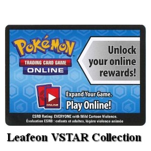 Online Code Card (Leafeon VSTAR Special Collection) - Pokémon Products (Online Code Card)