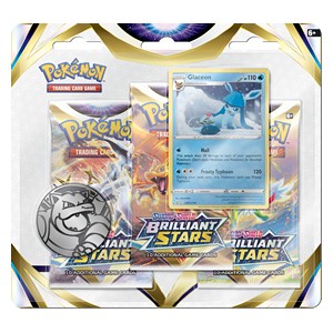 Brilliant Stars: Glaceon 3-Pack Blister - Brilliant Stars