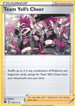 Team Yell's Cheer - Brilliant Stars (Uncommon) [BRS-149]
